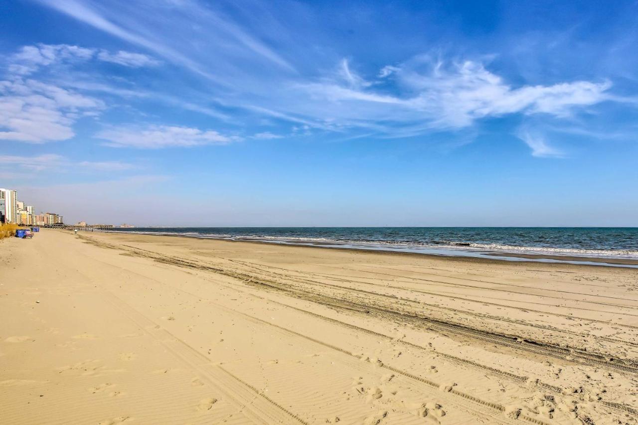 Beachfront Family Condo With View And Pool Access Myrtle Beach Extérieur photo