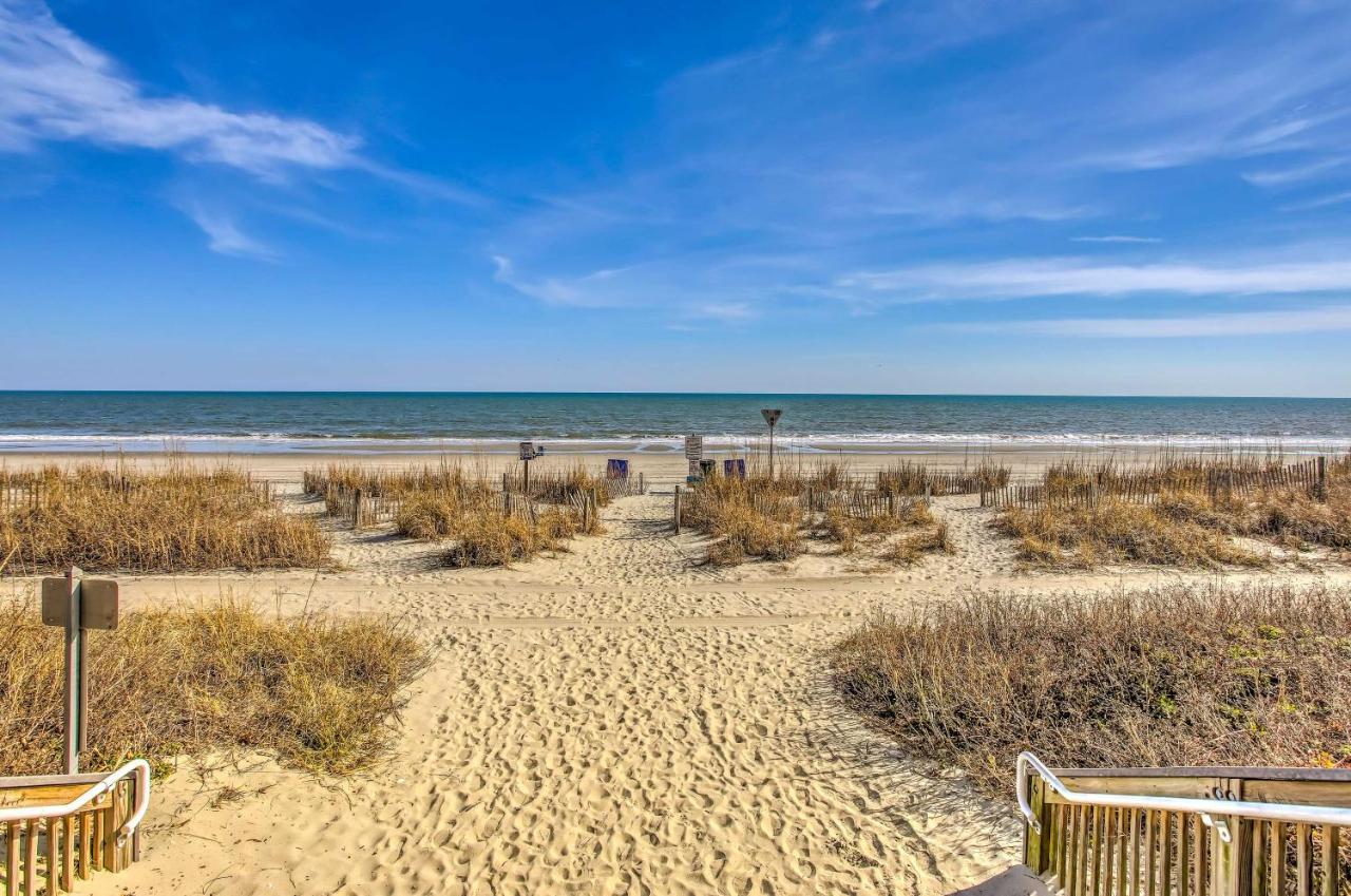 Beachfront Family Condo With View And Pool Access Myrtle Beach Extérieur photo