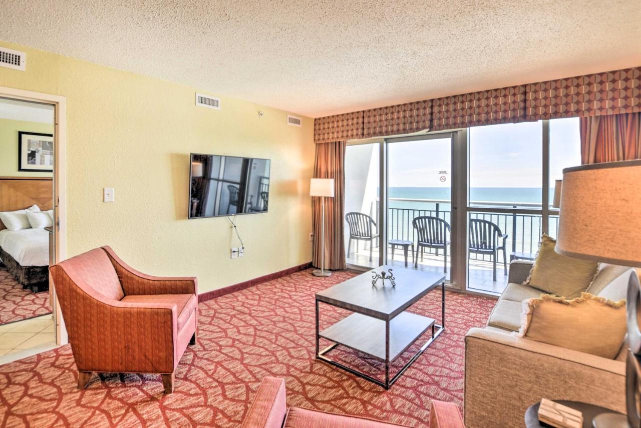 Beachfront Family Condo With View And Pool Access Myrtle Beach Extérieur photo